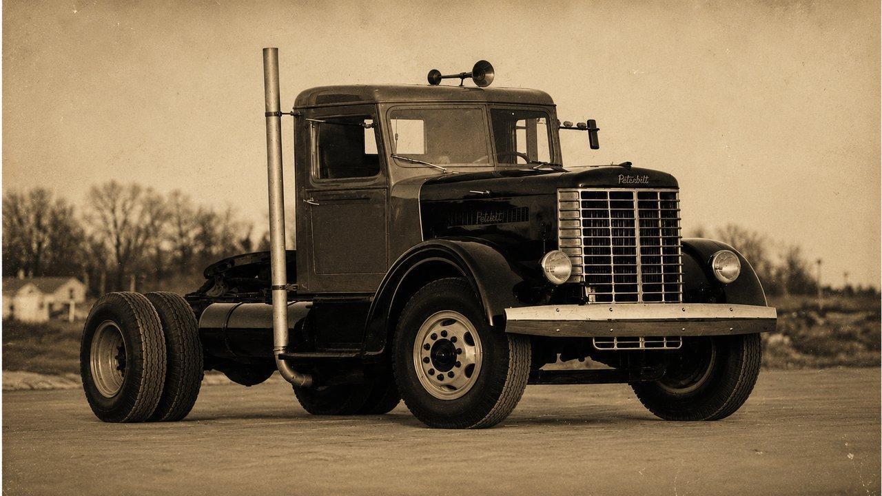 Peterbilt Model 260, 1939 — the first truck off the Oakland line